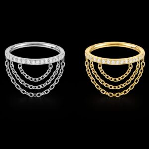 Anneau Clicker Chaine