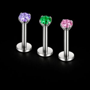 Labret Strass Couleur