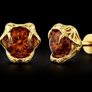 Labret Gueule de Serpent avec Bille Rouge